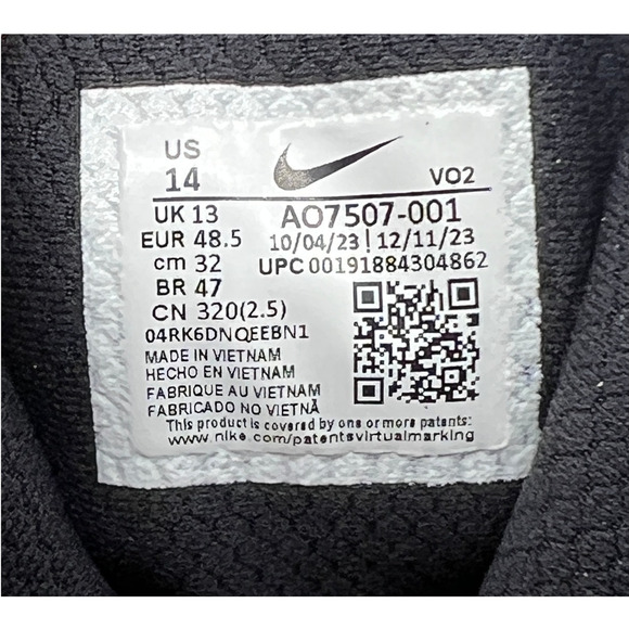 Nike Mens 14 Tactical Special Field 2 Black 8" Boot A07507-001 NEW - Picture 3 of 9